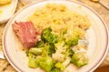 Corned Beef, Broccoli, and Rice