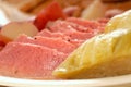 Corned beef and cabbage dinner Royalty Free Stock Photo