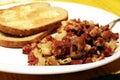 Corned Beef Hash Royalty Free Stock Photo