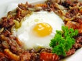 Corned Beef Hash Royalty Free Stock Photo