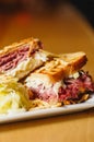 Corned Beef and Pastrami Sandwich Royalty Free Stock Photo