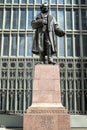 Cornelius Vanderbilt Monument, Grand Central, New York Royalty Free Stock Photo