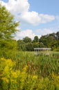 Cornell Botanic Gardens, Houston Pond with Gazebo