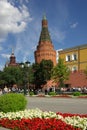 The Corner Arsenal Tower in Moscow Kremlin
