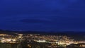 Corner Brook at sunset Royalty Free Stock Photo