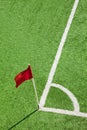 Corner flag Royalty Free Stock Photo