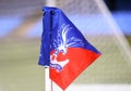 Corner flag with Crystal Palace Crest