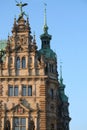 Corner of the Hamburg Rathaus