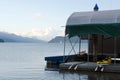 Corner of Harrison Hot Springs marina