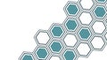 Corner Hexagonal Honeycomb Pattern for Backgrounds, vector design Generative AI Royalty Free Stock Photo