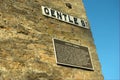 The corner of historic Gentle Street, part of the Frome Heritage Trail Frome, Somerset, England Royalty Free Stock Photo