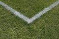 Corner lines of a sports field