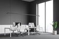 Loft open space office interior Royalty Free Stock Photo