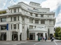 Corner main entrance to The Capitol Kempinski Hotel in Singapore