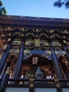 A corner of majestic Buddhist architecture of Minh Thanh Pagoda Royalty Free Stock Photo