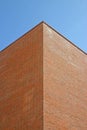 Corner of Modern Brick Building