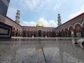 corner of the mosque Royalty Free Stock Photo