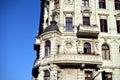 Corner of old baroque building berllin