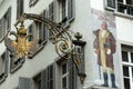 Corner of Old Lucerne,switzerland