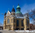 Corner Shot of Notre Dame de Chicago