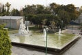 Fountain Fundadores de Leon, Leon, Guanajuato. Corner view