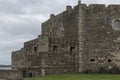 Corner view of the Castleof Blackness with an entrance Royalty Free Stock Photo