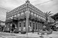 Corner view of Centro Espanol at Ybor City Royalty Free Stock Photo