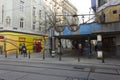 Corner view of Kegelgasse st in Vienna Royalty Free Stock Photo