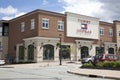 Corner view of the Tommy Hilfiger outlet store in Dartmouth Crossing Royalty Free Stock Photo