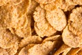 cornflakes background close up Royalty Free Stock Photo