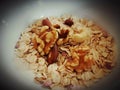 Cornflakes cereals milk breakfast bowl