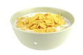 Cornflakes and milk Royalty Free Stock Photo