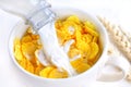 Cornflakes and milk