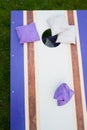 Cornhole Bean Bag Toss Game From Above