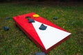 Cornhole Game Board with Bean Bags