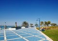 The Corniche promenade of Abu Dhabi Royalty Free Stock Photo