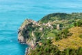 Corniglia, Italy in the Cinque Terre Region Royalty Free Stock Photo