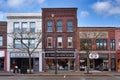 Corning, New York -   Market Street in the Gaffer District Royalty Free Stock Photo