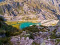 Cornisello Lakes, Dolomites, north Italy Royalty Free Stock Photo