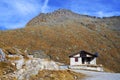 Cornisello Refuge in Adamello - Presanella Alpine Group, Italy, Europe Royalty Free Stock Photo