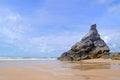 Cornish beach, Bedruthan steps, Cornwall, UK Royalty Free Stock Photo