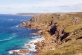 Cornish Cliffs Royalty Free Stock Photo
