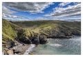 Cornish Cliffs Atlantic Coast Royalty Free Stock Photo