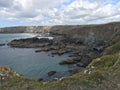 Cornish Cliffs Royalty Free Stock Photo