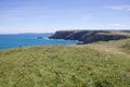 Cornish Cliffs. Royalty Free Stock Photo
