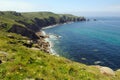 Cornish Coast Lands End Royalty Free Stock Photo