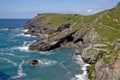 Cornish Coastline Royalty Free Stock Photo