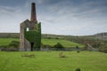 Cornish engine house Royalty Free Stock Photo