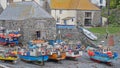 Cornish fishing fleet at Cadgwith cove