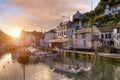 Cornish fishing village